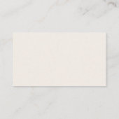 Vet Sans Serif Moderne visitekaart pantry label (Achterkant)