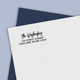 Vet script achternaam Retouradres Vetpenseel Zelfinktende Stempel