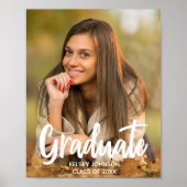 Vet Script Afstuderen Foto Custom 2025 Afstuderen Poster (Voorkant)