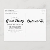 Vet script fotograaf Partij Uitnodiging Briefkaart (Achterkant)