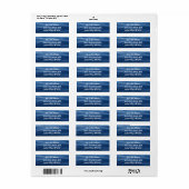 Vet Script Lake Tahoe Foto Etiket (Full Sheet)