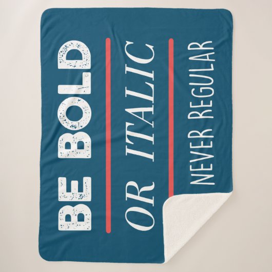 Vet Sherpa Deken (Voorkant)