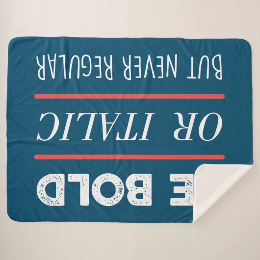 Vet Sherpa Deken (Voorkant (horizontaal))