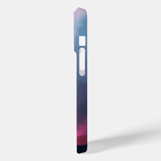 Vet silhouet Prachtige Sci-Fi Lands Case-Mate iPhone Case (Achterkant / Links)