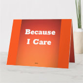 Vet Sinaasappel Happy Birthday Kaart Personaliseer (Achterkant)