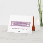 Vet Sinaasappel Retro Flowers Sobriety Verjaardag  Kaart (Achterkant)