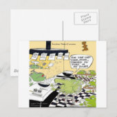 Vet Smeerpoets voor Kikkers Grappige Cadeaus & Kaa Briefkaart (Voorkant / Achterkant)