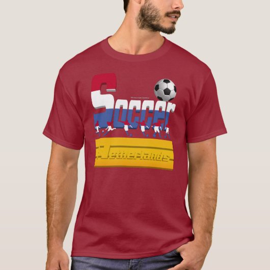 Vet Soccer Dutch Mannen Lange hoes Shirt (Voorkant)
