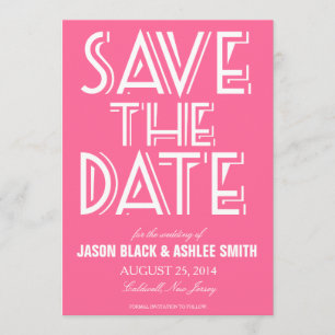 Vet sparen de Datum Weddenschap Save The Date