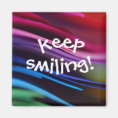 Vet Splashy blijft glimlachen magneet (Voorkant)