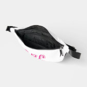 Vet Sport Heet Roze 3 Letter Monogram Heuptasje (Open)