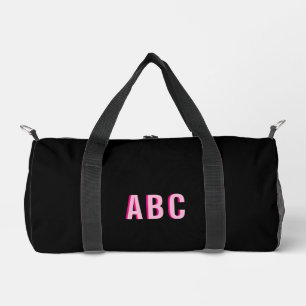 Vet Sport Heet Roze 3 Letter Monogram Plunjezak