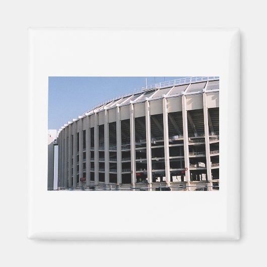 Vet Stadium Square Magnet (Voorkant)