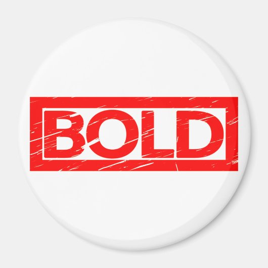 Vet Stempel Magneet (Voorkant)