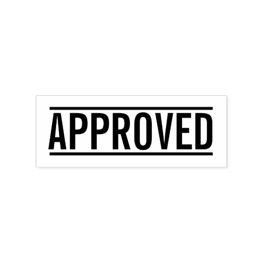 Vet stijl - goedgekeurd - Bedrijf/bedrijven Rubberstempel (Afrduk)