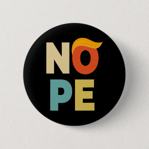 Vet  Stijl Grappig Anti-Trump Ronde Button 5,7 Cm