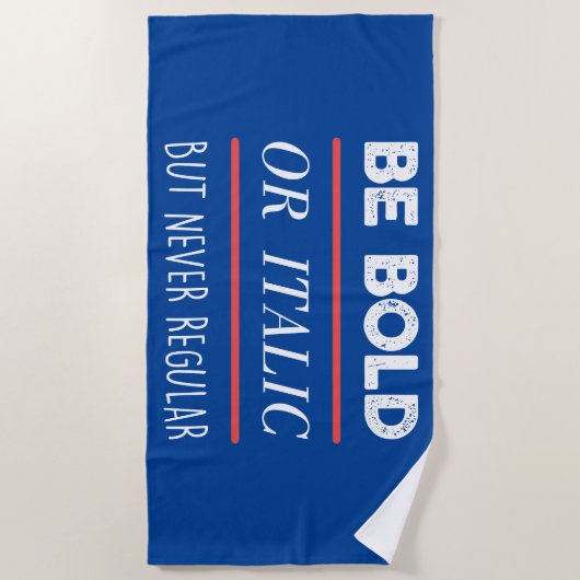 Vet Strandlaken (Voorkant)