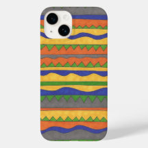 Vet Striped Pattern iPhone Case