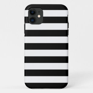 Vet Stripes Black en White iPhone 5/5S Hoesje