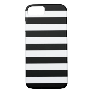 Vet Stripes Black en White iPhone 7 hoesje