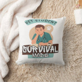 Vet Student Survival Mode – Vet Student Design Kussen (Deken)