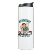 Vet Student Survival Mode – Vet Student Design Thermosbeker (Gedraaid links)