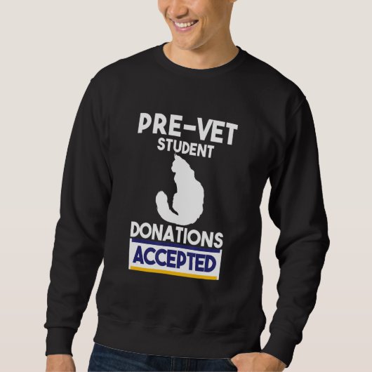 Vet Student Tech Veterinarian Technicia Trui (Voorkant)