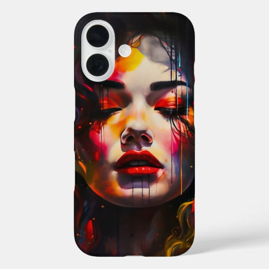 Vet surrealistisch portret Case-Mate iPhone case (Achterkant)