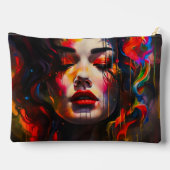 Vet surrealistisch portret etui (Achterkant)