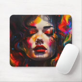 Vet surrealistisch portret muismat (Met muis)