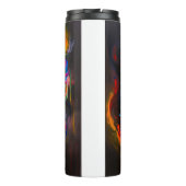 Vet surrealistisch portret thermosbeker (Achterkant)