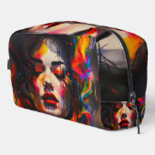 Vet surrealistisch portret toilettasje (Rechterhoek)