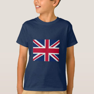 Vet T-shirt met Britse vlag