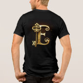 Vet T-shirt met "E"-monogram (Achterkant)