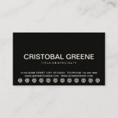 vet TACOS klantenloyaliteitskaart Klantenkaartje (Achterkant)