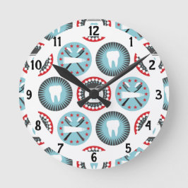 Vet tandheelkundig patroon - Tandheelkundige hygië Ronde Klok