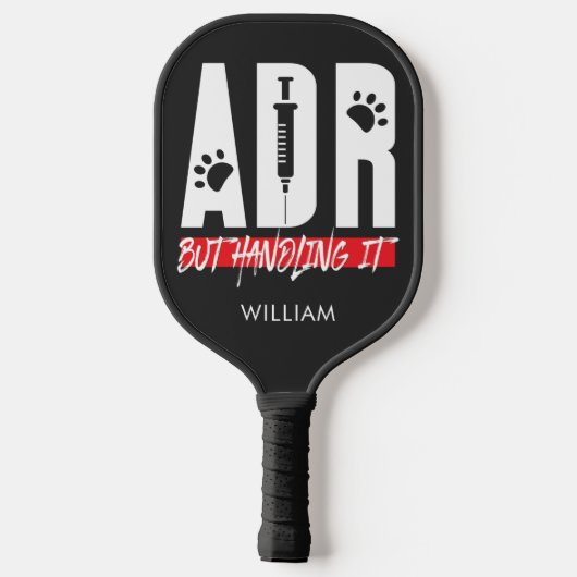 Vet Tech ADR. maar het behandelen van het Douane v Pickleball Paddle (Achterkant)