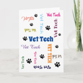 Vet Tech Afstuderen Kaart-2 Kaart (Voorkant)
