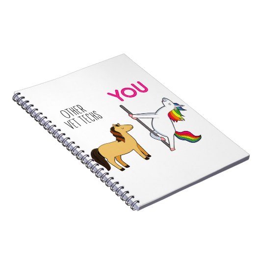 Vet Tech Appreciation Gift Notitieboek (Rechterzijde)