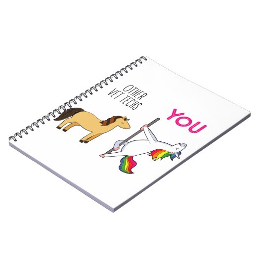 Vet Tech Appreciation Gift Notitieboek (Linkerzijde)
