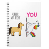 Vet Tech Appreciation Gift Notitieboek (Voorkant)