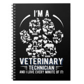 Vet Tech Appreciation Veterinary Technicier Notitieboek (Voorkant)