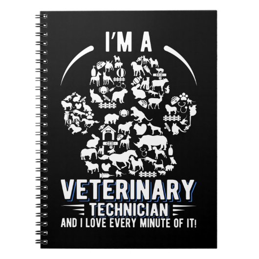 Vet Tech Appreciation Veterinary Technicier Notitieboek (Voorkant)