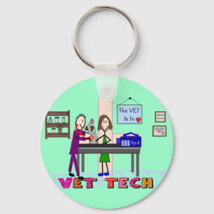 Vet Tech Art Gifts Sleutelhanger