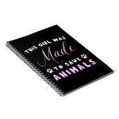 Vet Tech Assistant and Veterinarian gift idea Notitieboek (Rechterzijde)