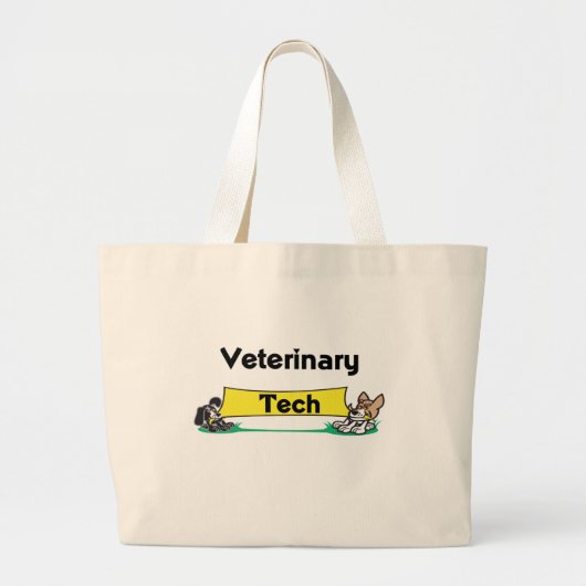 Vet Tech Bag Grote Tote Bag (Voorkant)