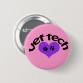 VET TECH BUTTON (Voorkant /achterkant)
