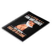 Vet Tech Dog Cone Humor Veterinarian Notitieboek (Linkerzijde)