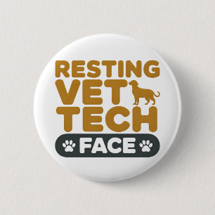 Vet Tech Esthetisch Cute Katten Honden Poot Ronde Button 5,7 Cm