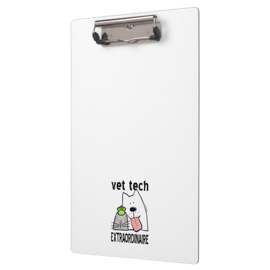 Vet Tech Extraordinaire Klembord (Links)
